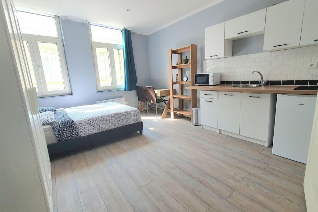 Appartement Hypercentre 301 +Wifi+Independant+ Cuisine Toilette Salle De Bain Privative 발랑시엔 외부 사진