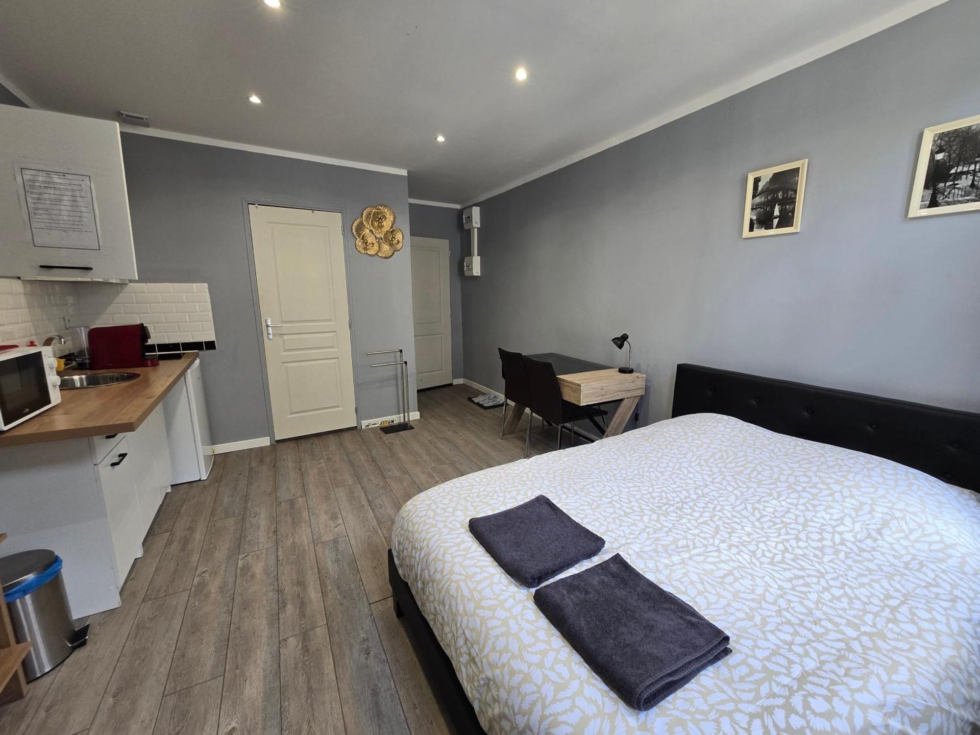 Appartement Hypercentre 301 +Wifi+Independant+ Cuisine Toilette Salle De Bain Privative 발랑시엔 외부 사진